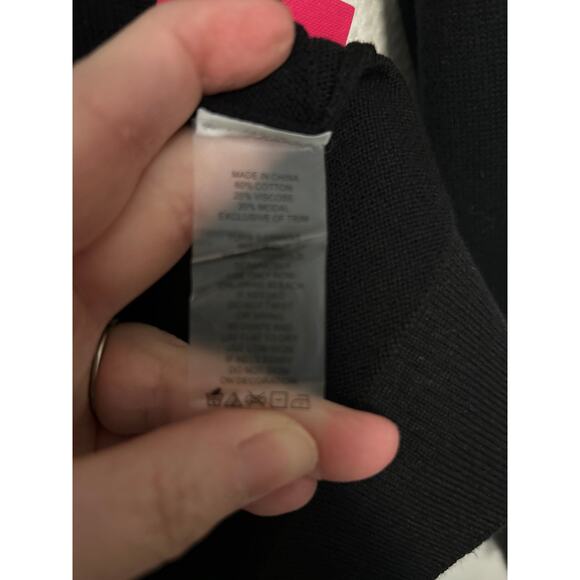 Vince Camuto Black Plus Top Embellished Collar Long Sleeve Sweater SZ 1X NWT - Picture 6 of 9